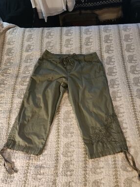 Faded Glory Olive Green Casual Pants